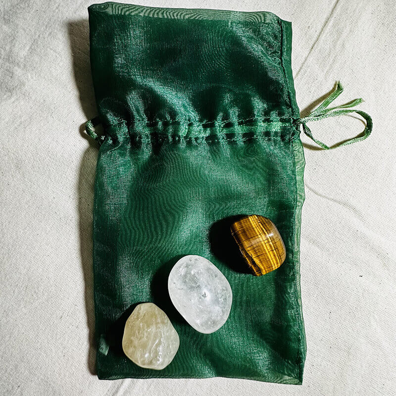 Kit de cristais para a Prosperidade.