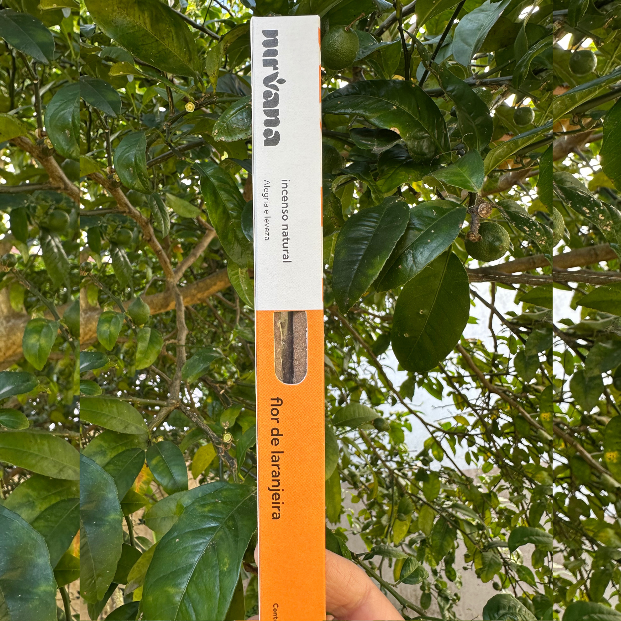 Incenso FLOR DE LARANJEIRA Nirvana natural.