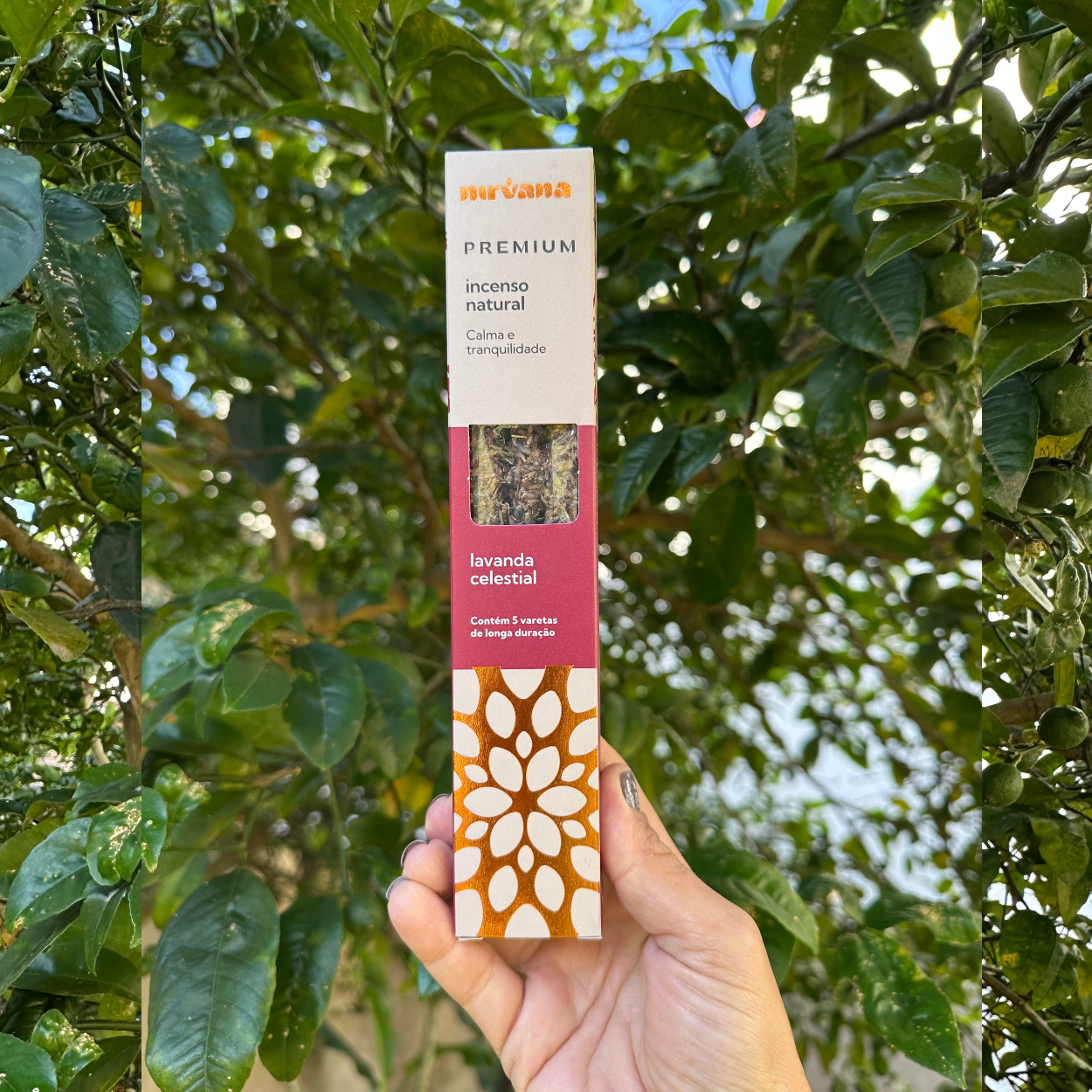 Incenso Lavanda Celestial Nirvana Premium.