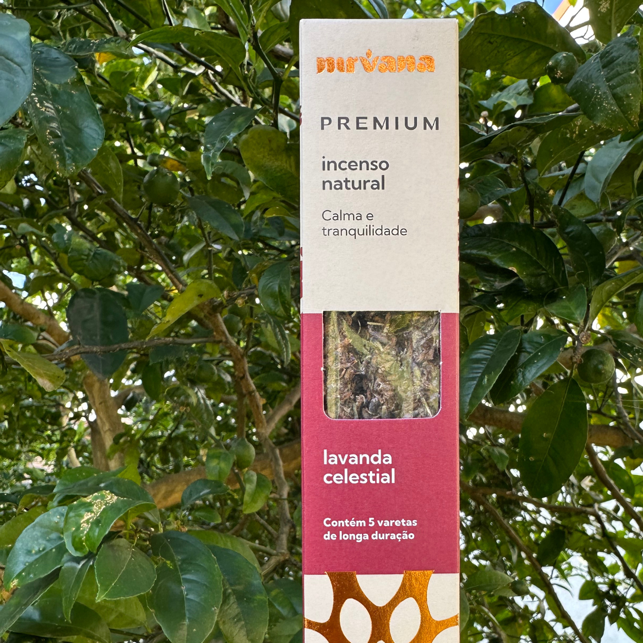 Incenso Lavanda Celestial Nirvana Premium.